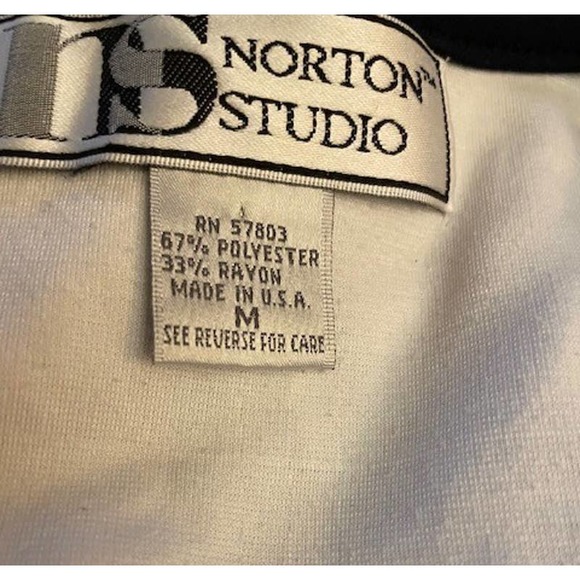 Norton Studio Women's Sleeveless T-Shirt Dress Blue / White Size Medium - Picture 3 of 3